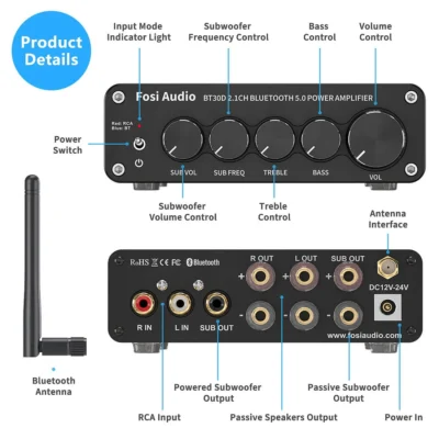 Fosi Audio BT30D - Image 2