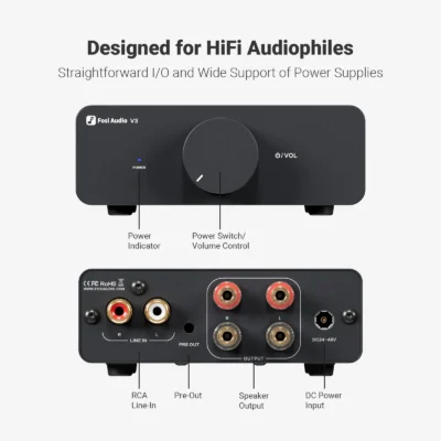 Zosilňovač Fosi Audio V3 Stereo - Image 2