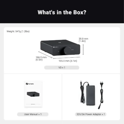 Zosilňovač Fosi Audio V3 Stereo - Image 7