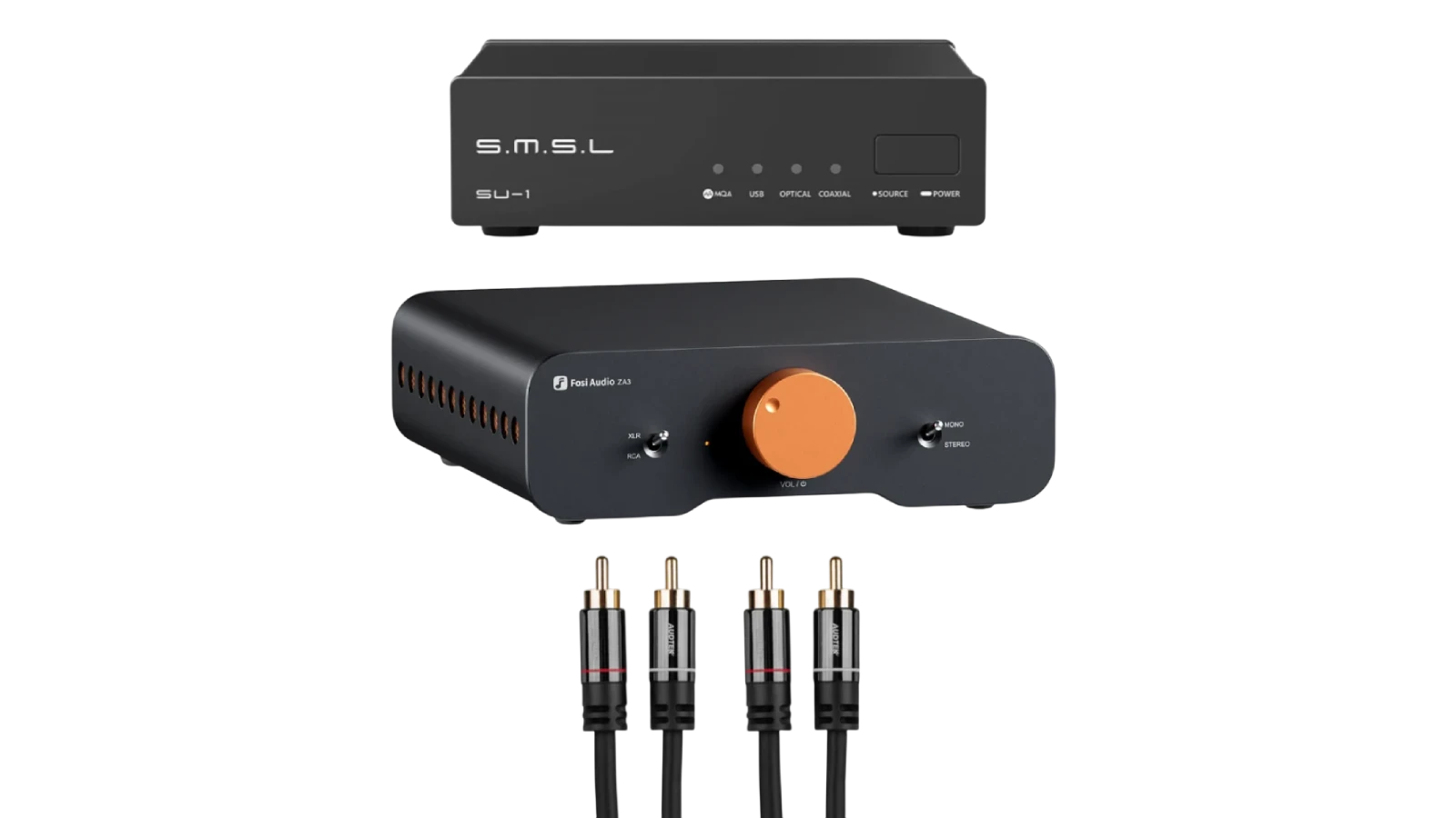 SMSL SU-1 a Fosi Audio ZA3 Bundle